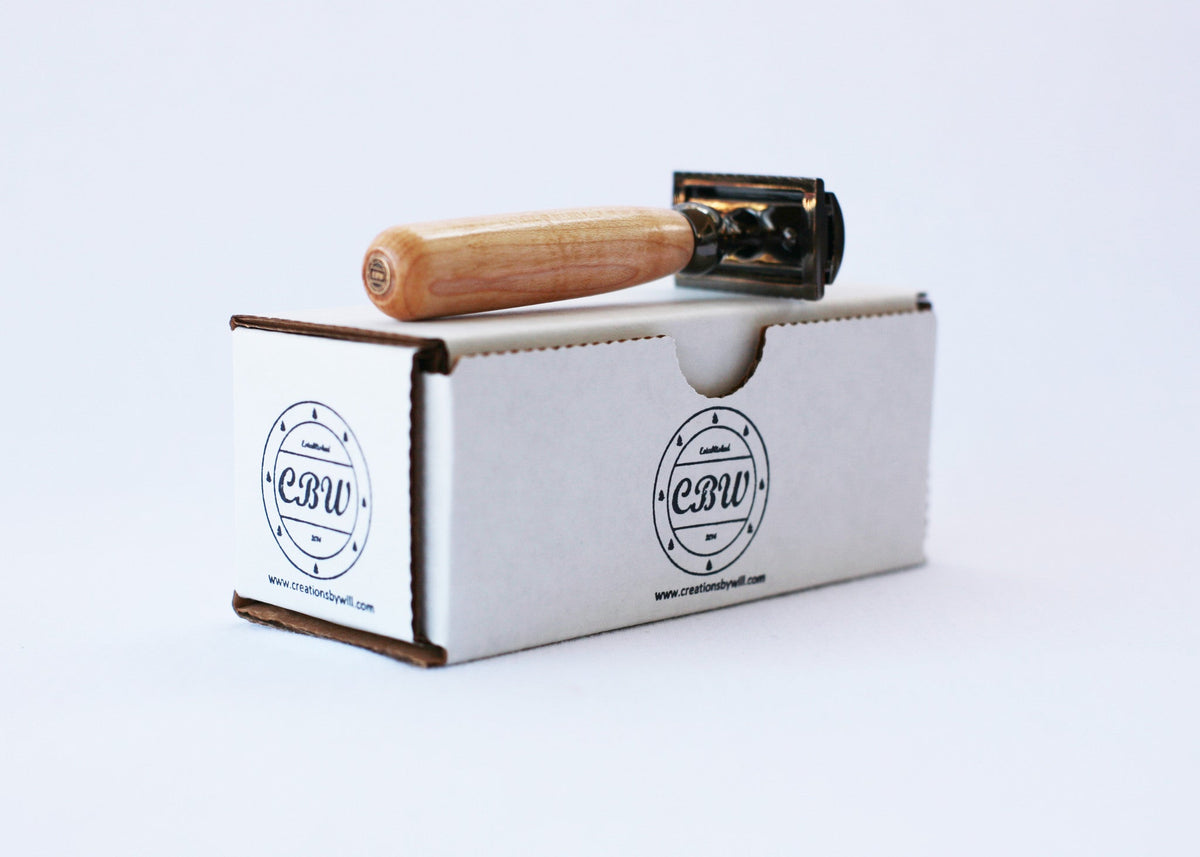 Maple Wood Double Edge Razor CreationsByWill