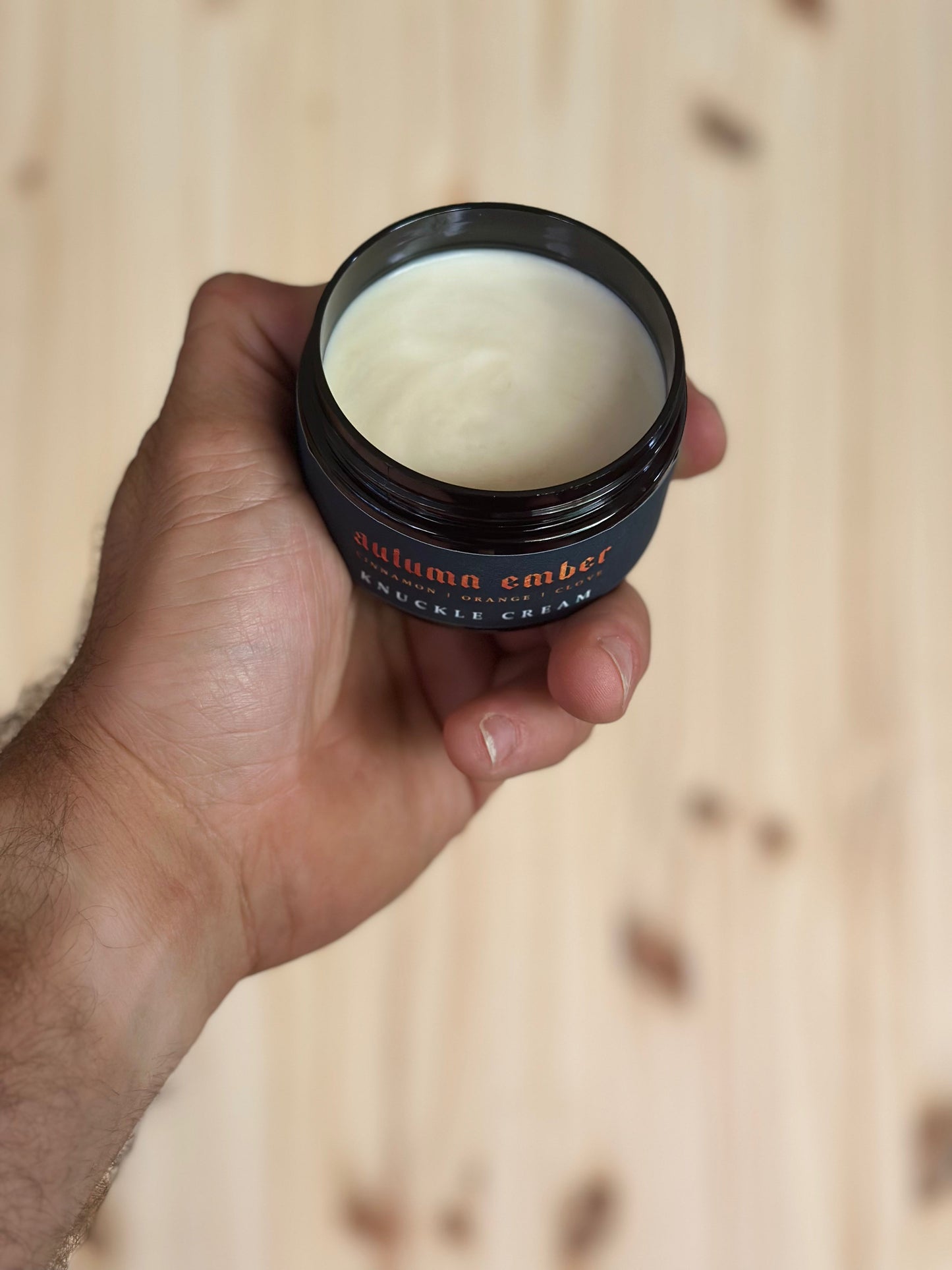 Knuckle Cream - Autumn Ember - Cinnamon, Orange, Clove Daily Grind