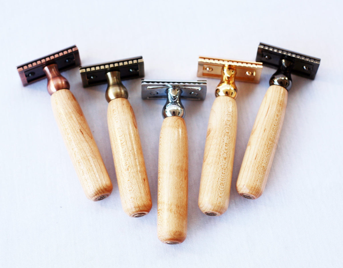 Maple Wood Double Edge Razor CreationsByWill