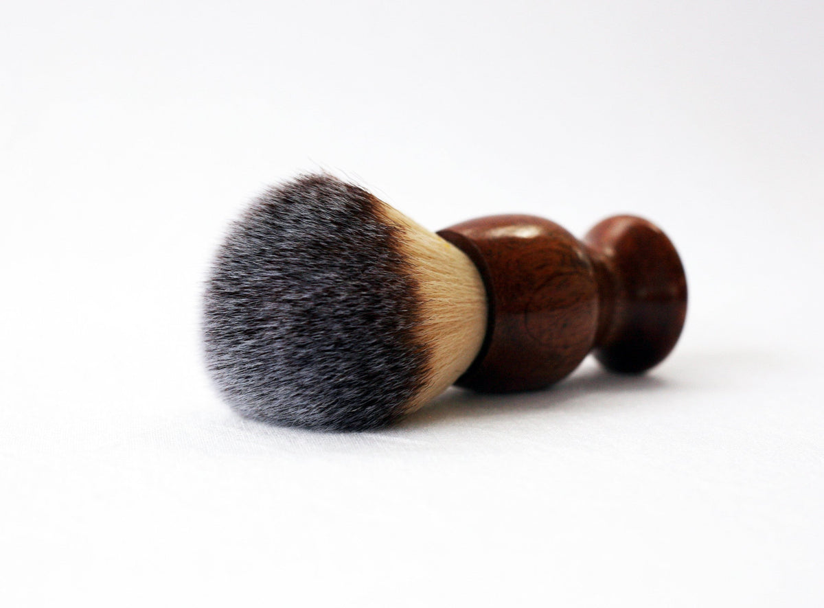 Mahogany Wood Plisson Lather Brush CreationsByWill