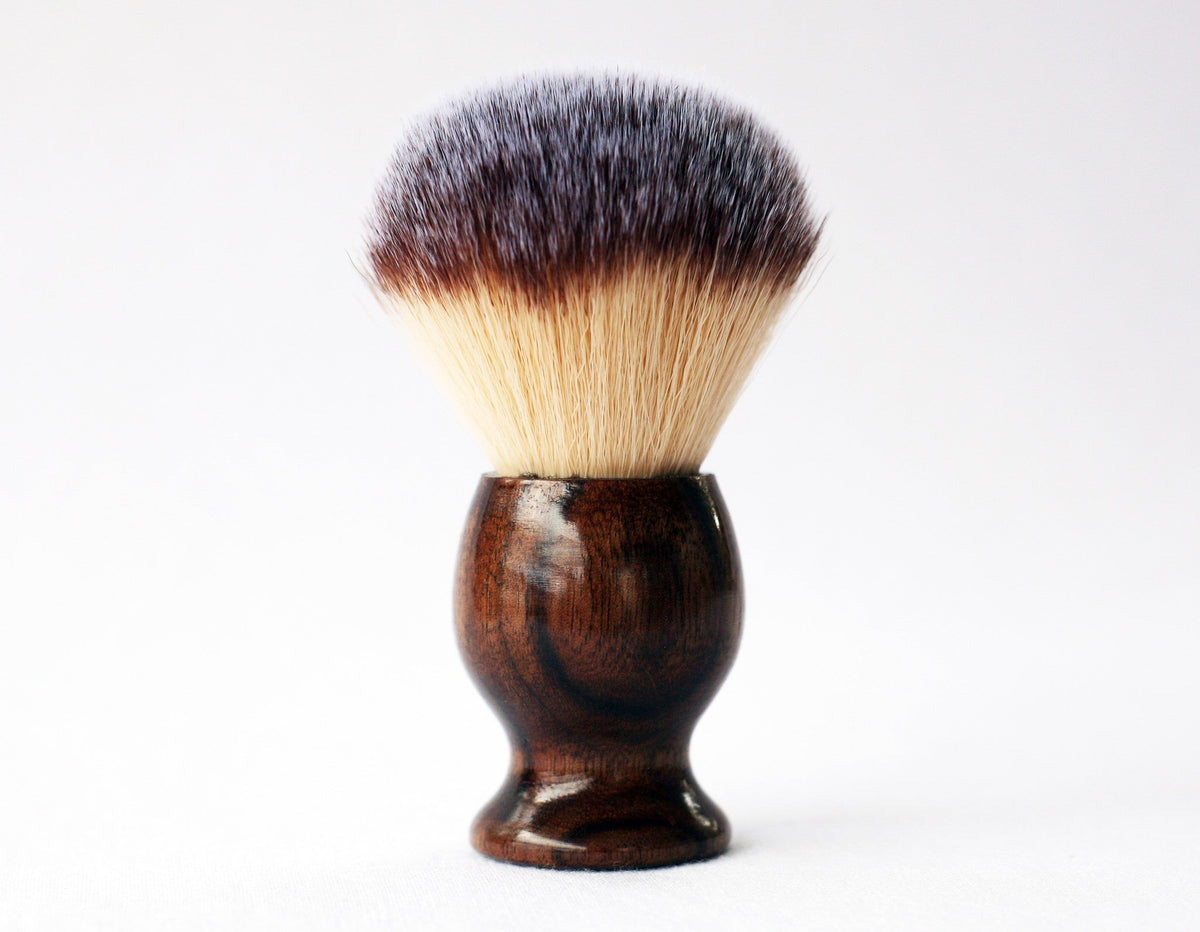 Walnut plisson Lather shave Brush CreationsByWill