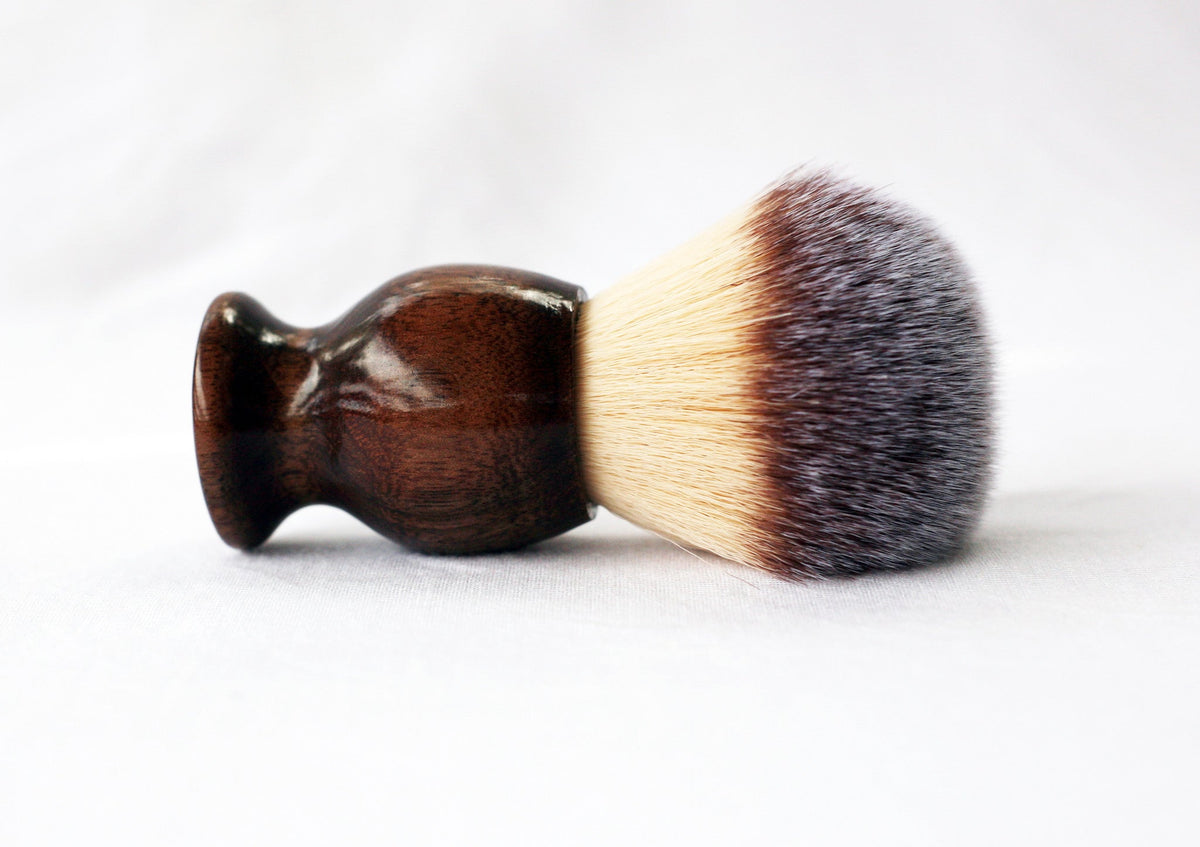 Walnut Wood Hand Crafted Shave Set with Gunmetal Safety Razor CreationsByWill