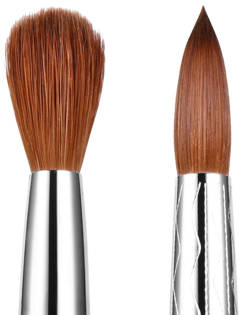 NotPolish Kolinsky Brush #16 - Aluminum Handle Lunali Nail Supply