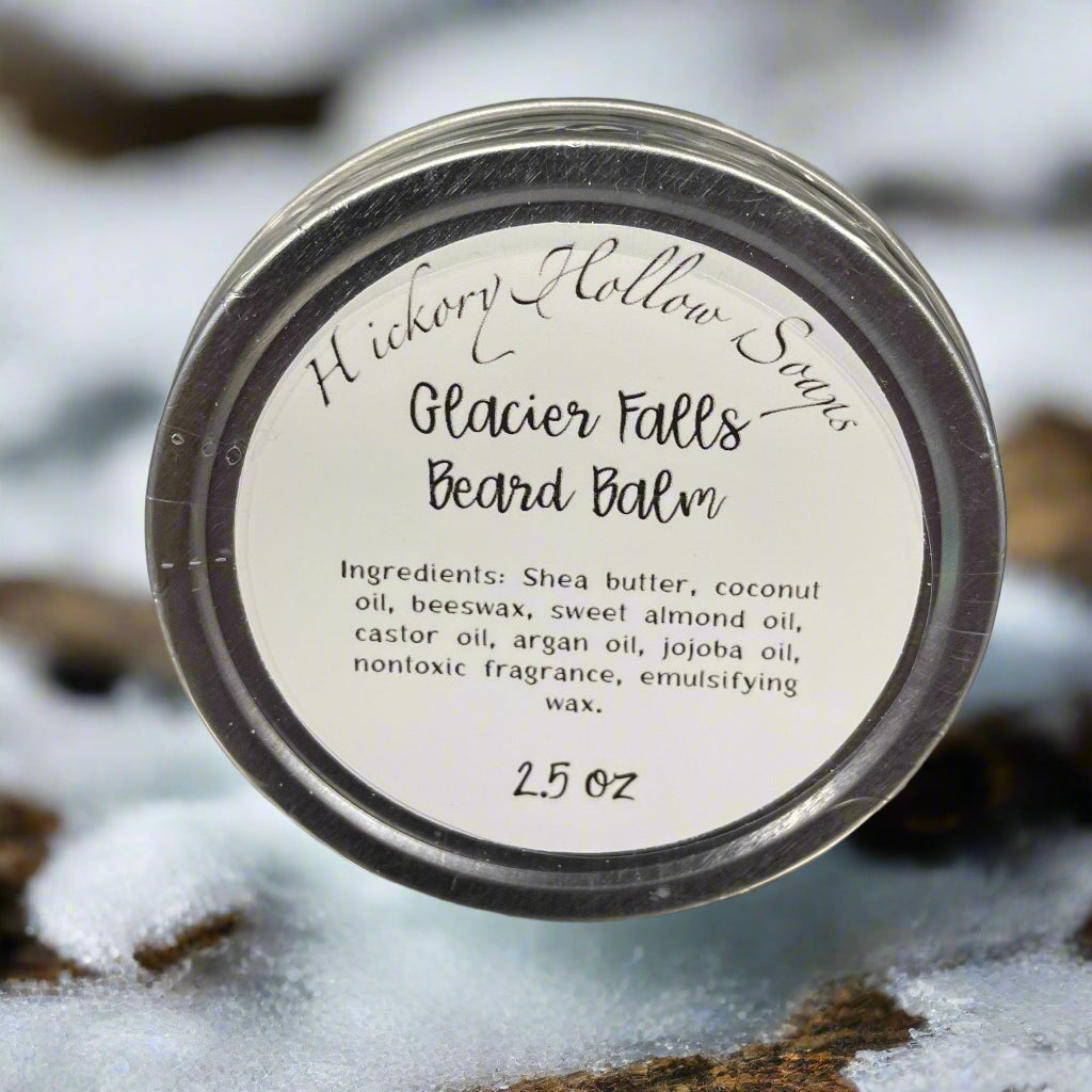 Natural Beard Balm - Soften & Shape Your Beard Naturally Hickory Hollow Soaps
