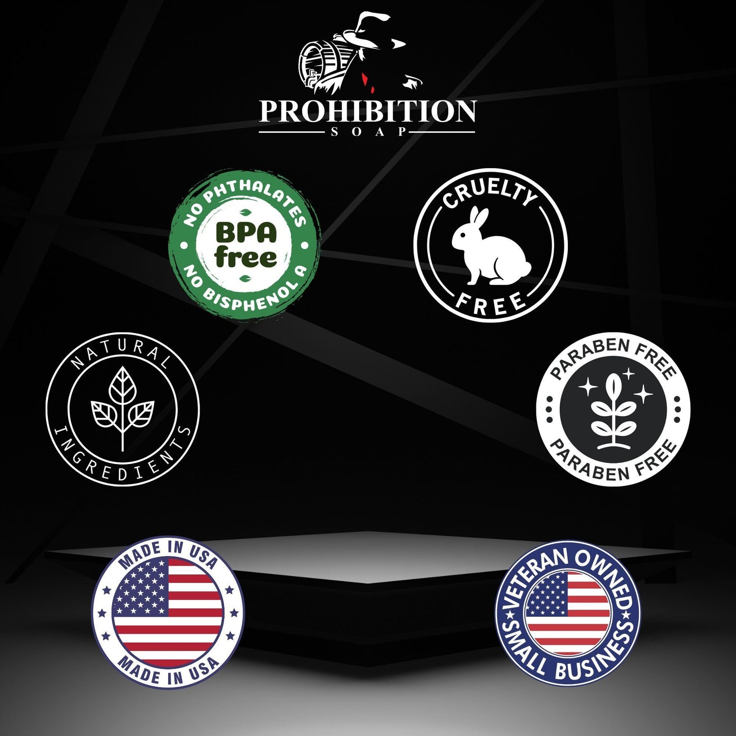 Barbershop Beard Balm Prohibition Soap