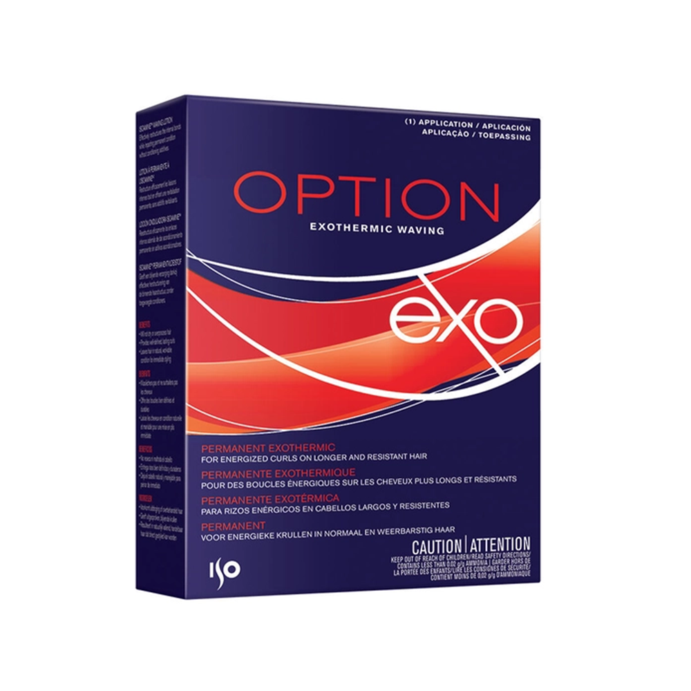 ISO Option EXO Exothermic Perm for Long & Resistant Hair VIP Extensions