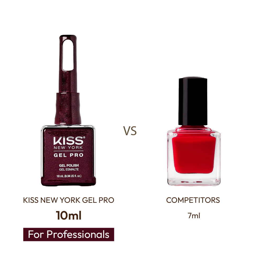 Kiss New York - Gel Pro - 40 Sparkling Burgundy