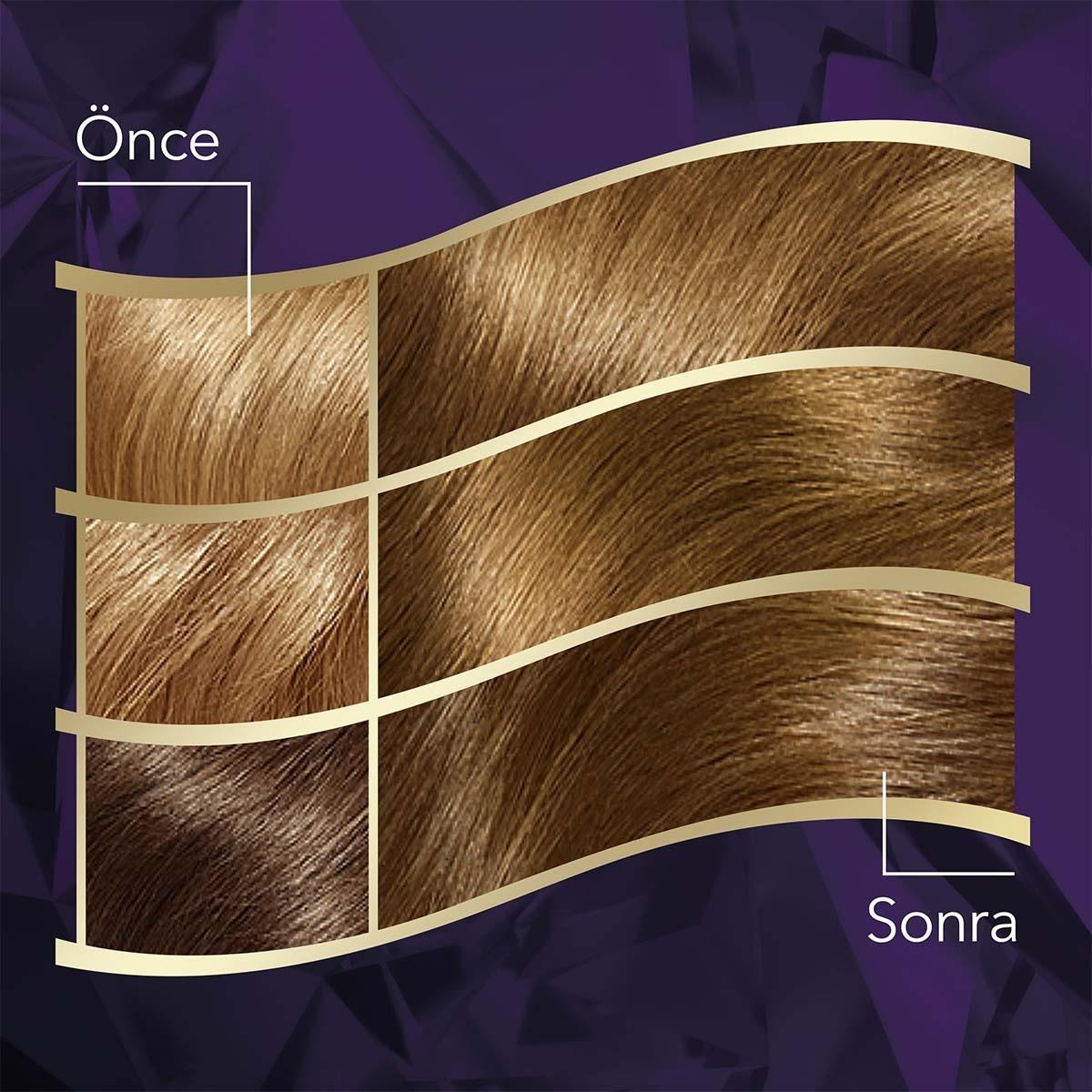Wella Koleston Kumral Hair Dye: 100% Grey Coverage, Long Lasting Permanent Brown Hair Color with Argan Oil - At-Home Hair Color Kit Beauty Care Bag
