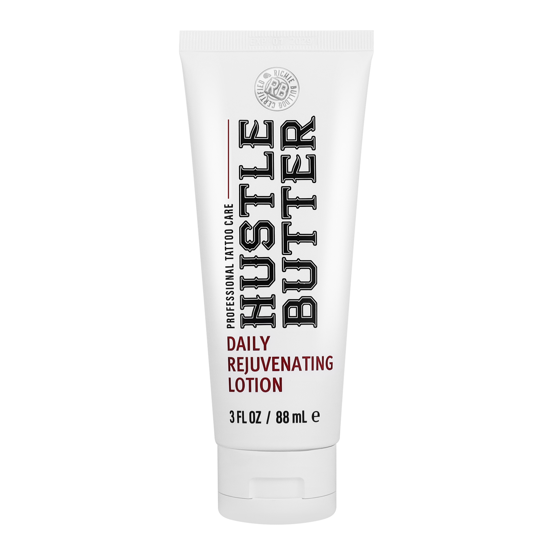 HUSTLE BUTTER DAILY REJUVENATING LOTION (2 SIZES) N.O.S. Barber Supply