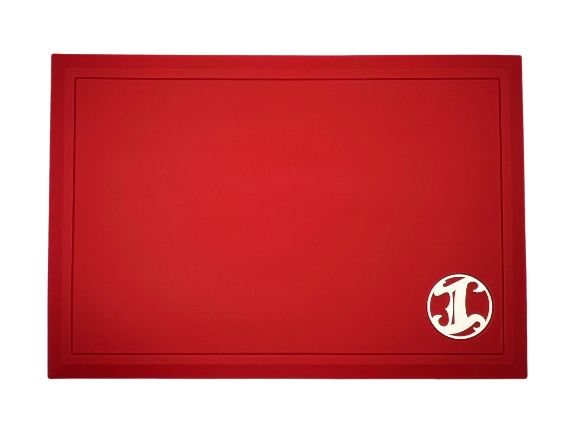 Large Tapered Mat - Red Irving Barber Company