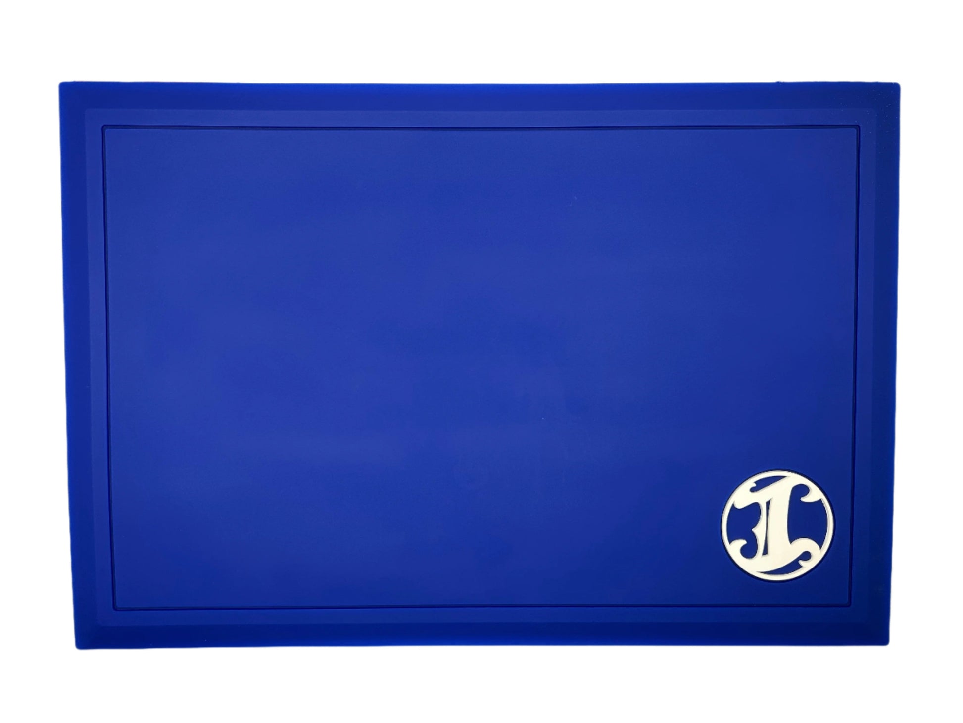 Large Tapered Workstation Mat - LA Blue Irving Barber Company