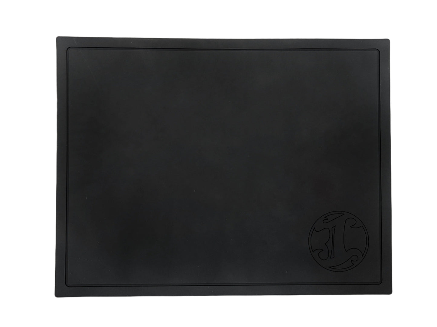 Travel Size Station Mat - All Black Irving Barber Company