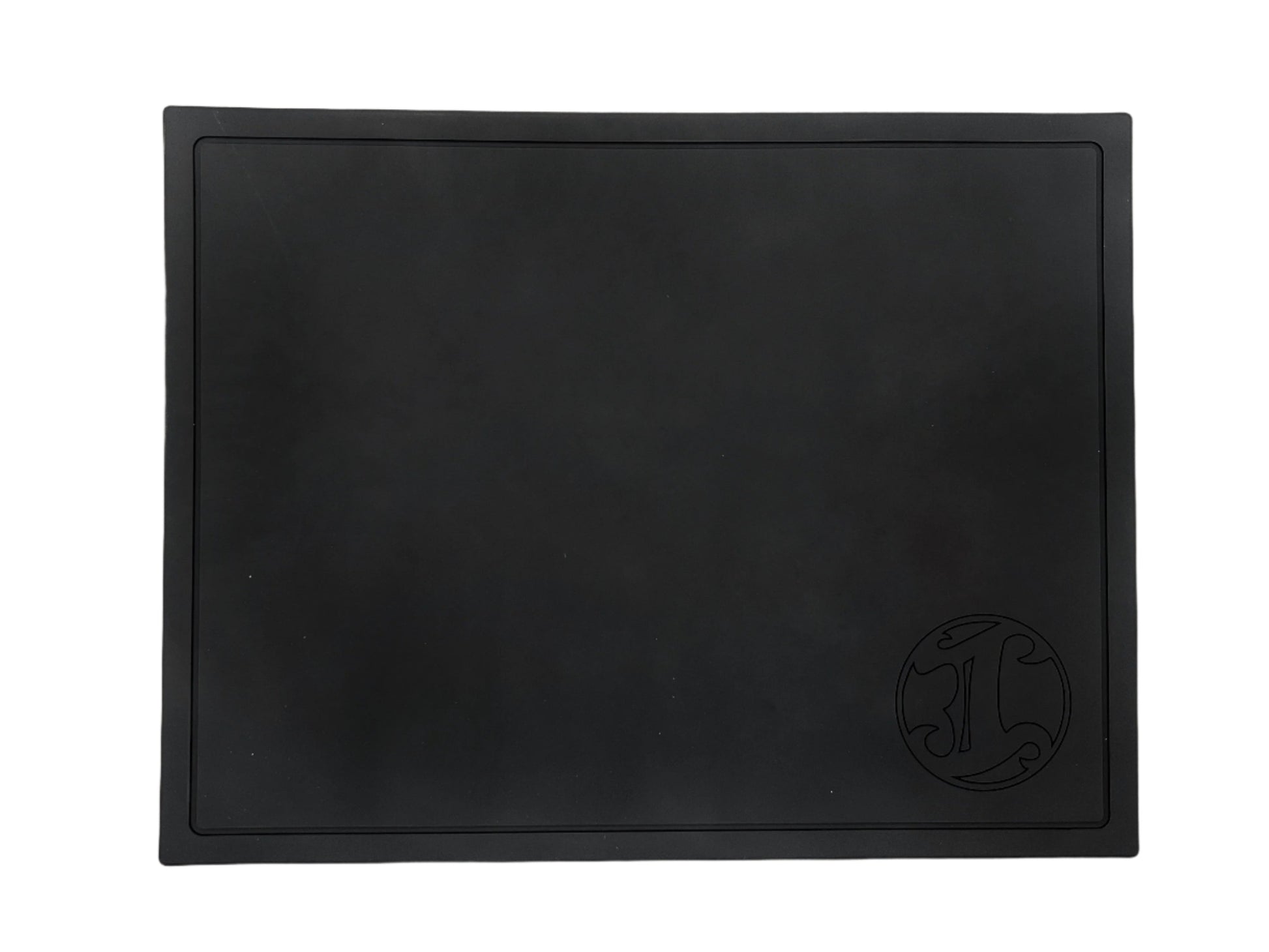 Travel Size Station Mat - All Black Irving Barber Company
