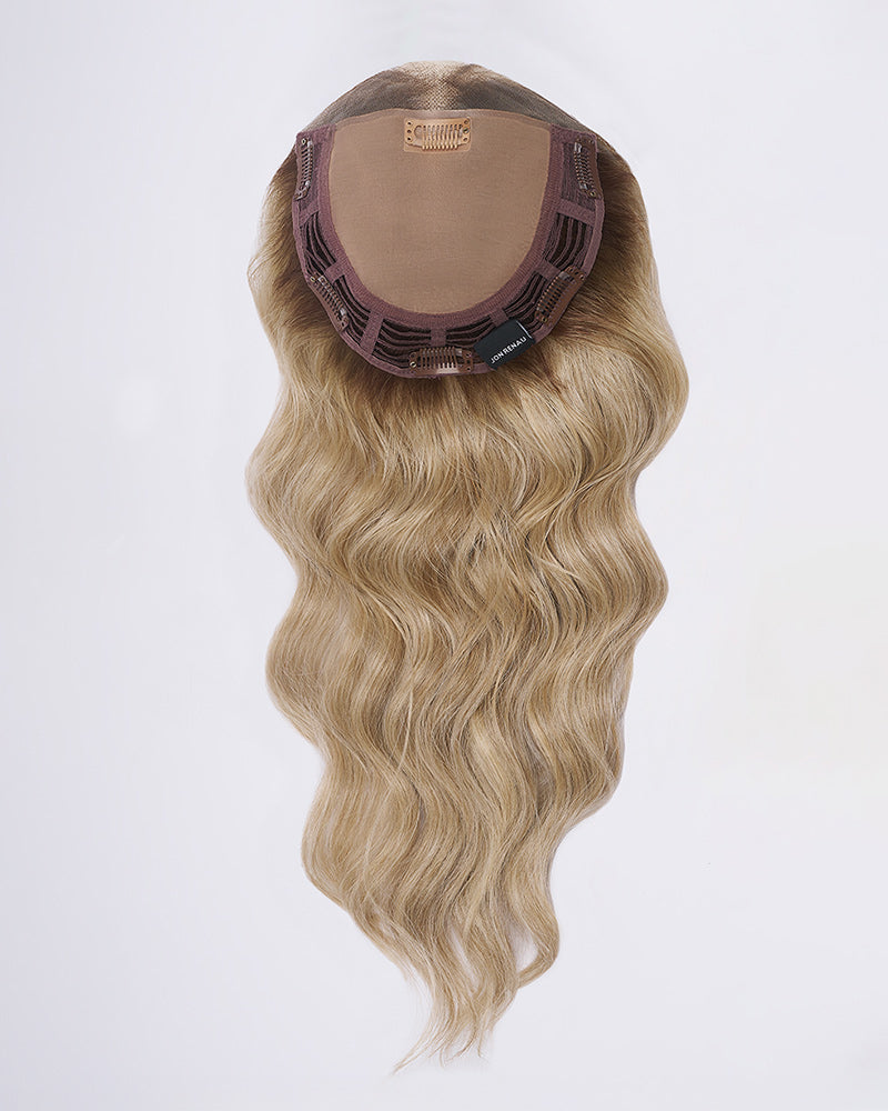 Top Trend Lace HD Wavy 18 inch | Lace Front & Monofilament Synthetic Hair Topper by Jon Renau