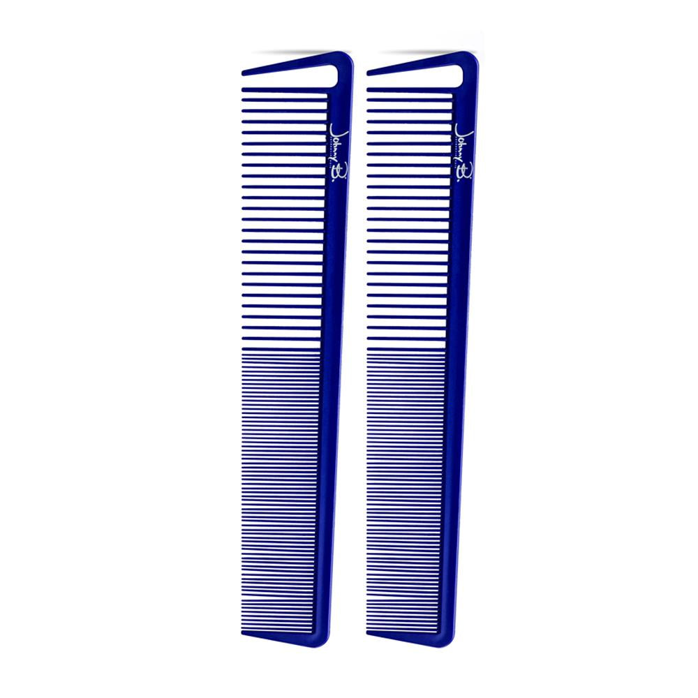 Johnny B 8-3/8" Texture Combs - 2ct Beauty Supply 123 Outlet