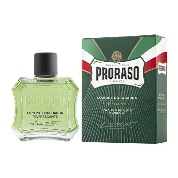 Proraso Eucalyptus & Menthol Aftershave Lotion - Soothe, Refresh & Revitalize Sensitive Skin After Shaving (3.38 fl oz) Beauty Care Bag