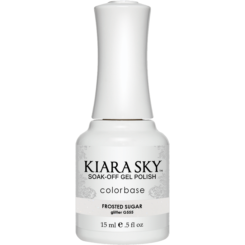 Kiara Sky - 0555 Frosted Sugar (Gel) Queen Nails & Beauty Supplies