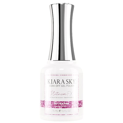 Kiara Sky - Platinum FX - 211 Hotter Pink (Gel) Queen Nails & Beauty Supplies