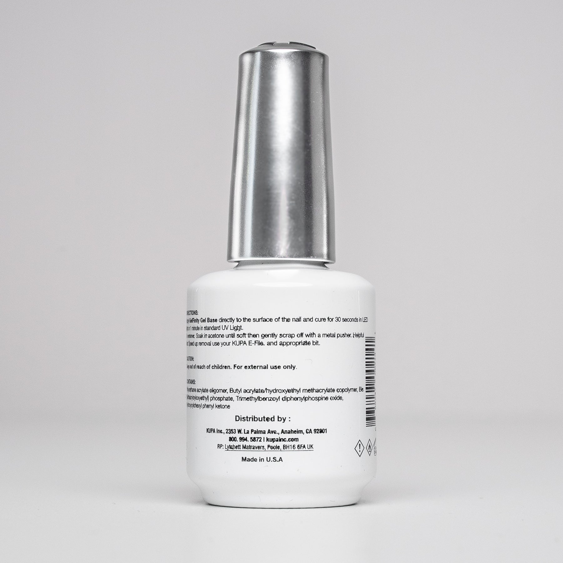 Kupa - GEL BASE COAT .5oz Queen Nails & Beauty Supplies