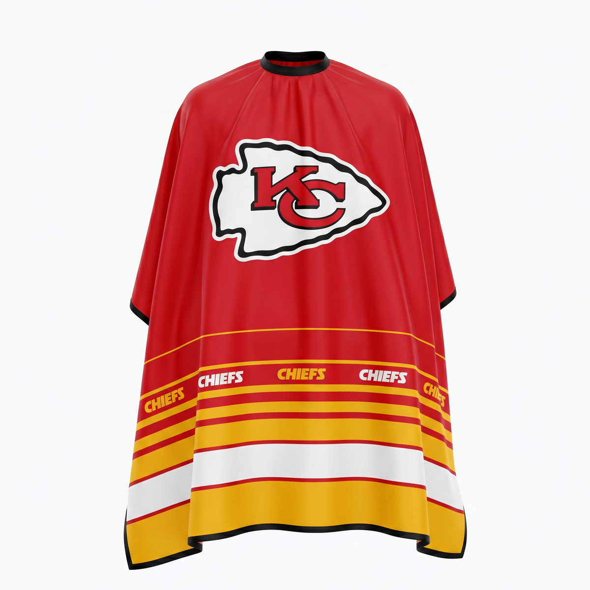 Kansas City Chiefs Barber Cape myteamcape