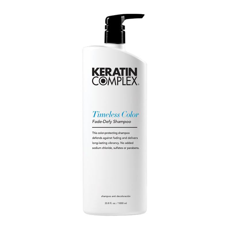 Keratin Complex Timeless Color Fade-Defy Shampoo, 33.8 oz The Warehouse Salon