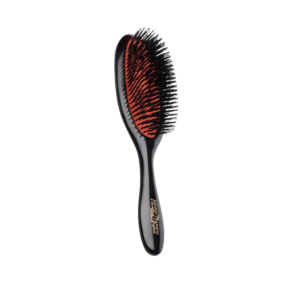 Mason Pearson B3 Dark Boar Bristle Hair Brush - Gentle Detangling & Premium Hair Care Beauty Care Bag