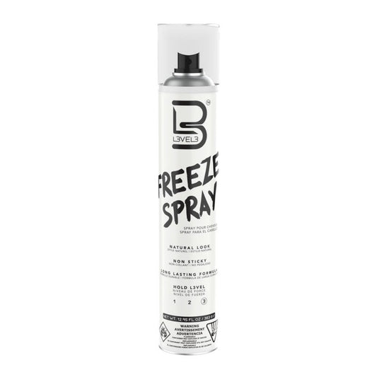 L3VEL3 FREEZE HAIR SPRAY 400ML N.O.S. Barber Supply