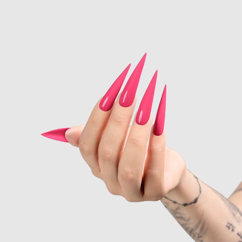 LG5185 - Hot Mess Magenta Lunali Nail Supply
