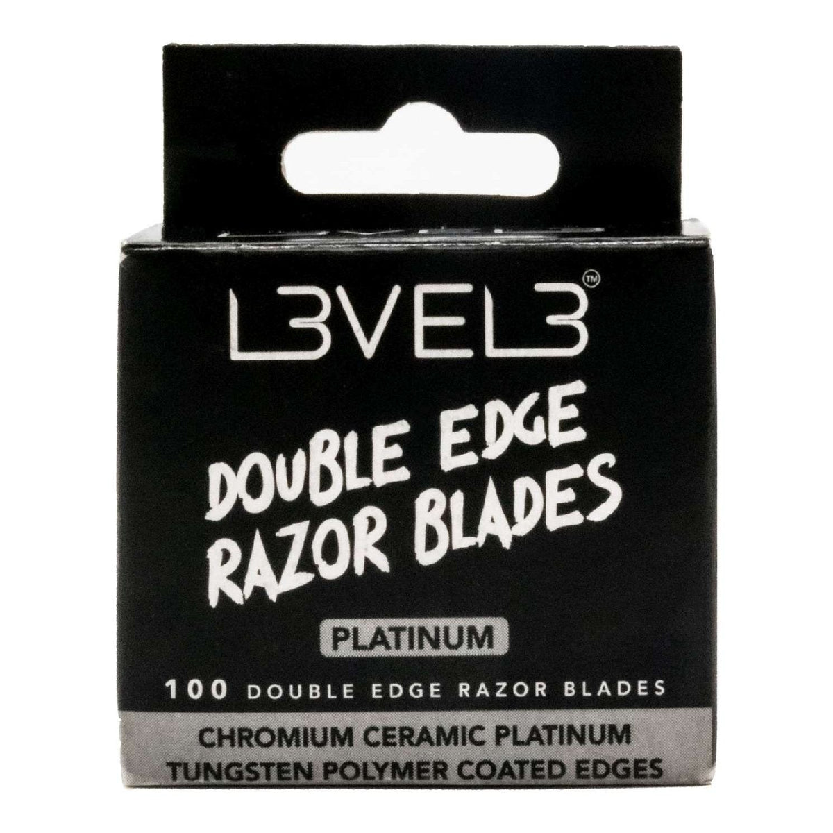 L3Vel3 Double Edge Razor Blades 100 Count My Beauty Site Pro