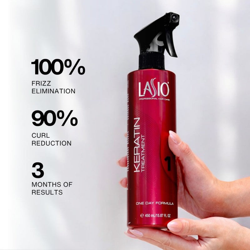 LASIO "ONE DAY" KERATIN TREATMENT N.O.S. Barber Supply