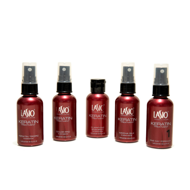 LASIO "PRO KIT" KERATIN TREATMENT TRIAL PACK N.O.S. Barber Supply