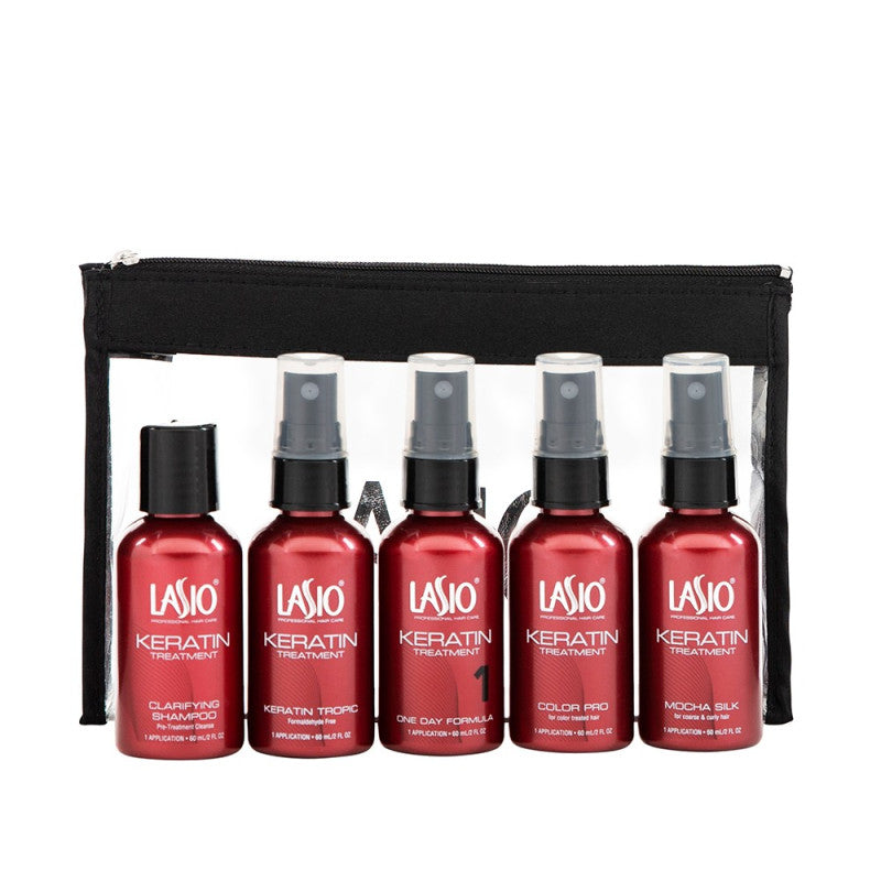 LASIO "PRO KIT" KERATIN TREATMENT TRIAL PACK N.O.S. Barber Supply