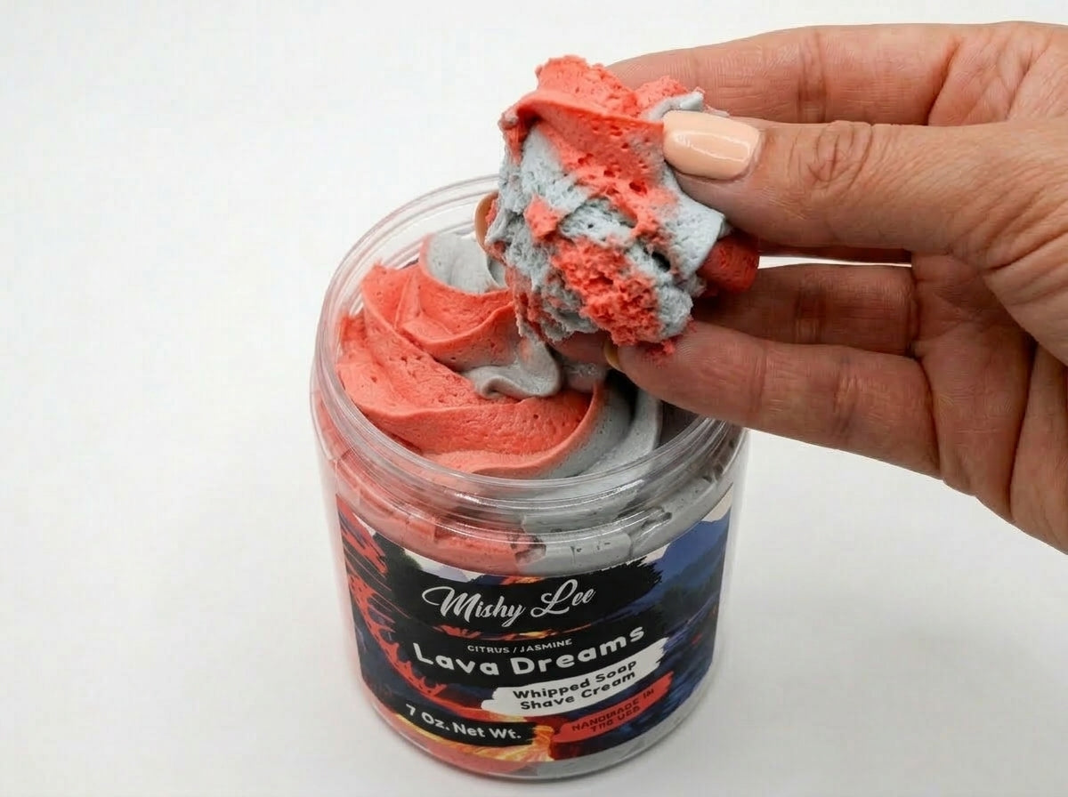 Lava Dreams Whipped Soap and Shave Cream Mishy Lee Boutique