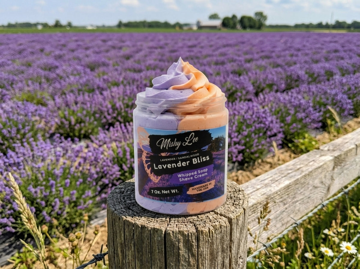 Lavender Bliss Whipped Soap and Shave Cream Mishy Lee Boutique
