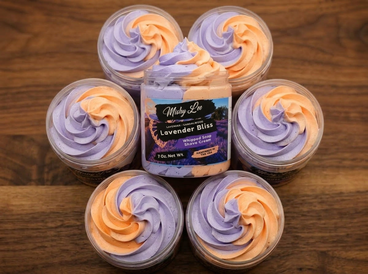 Lavender Bliss Whipped Soap and Shave Cream Mishy Lee Boutique