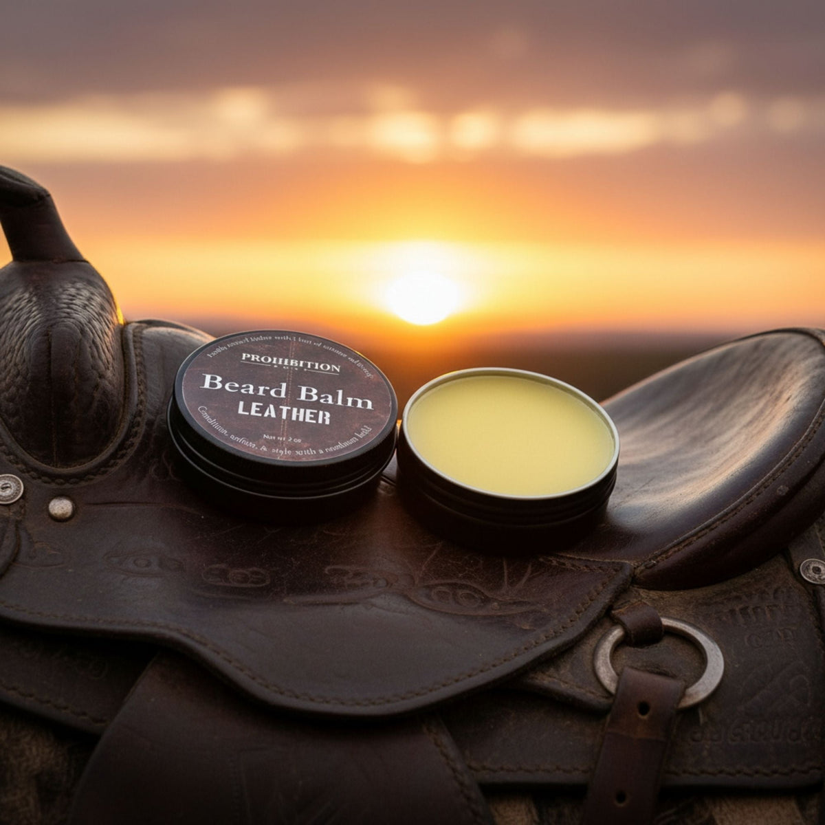 Leather Beard Balm Prohibition Soap
