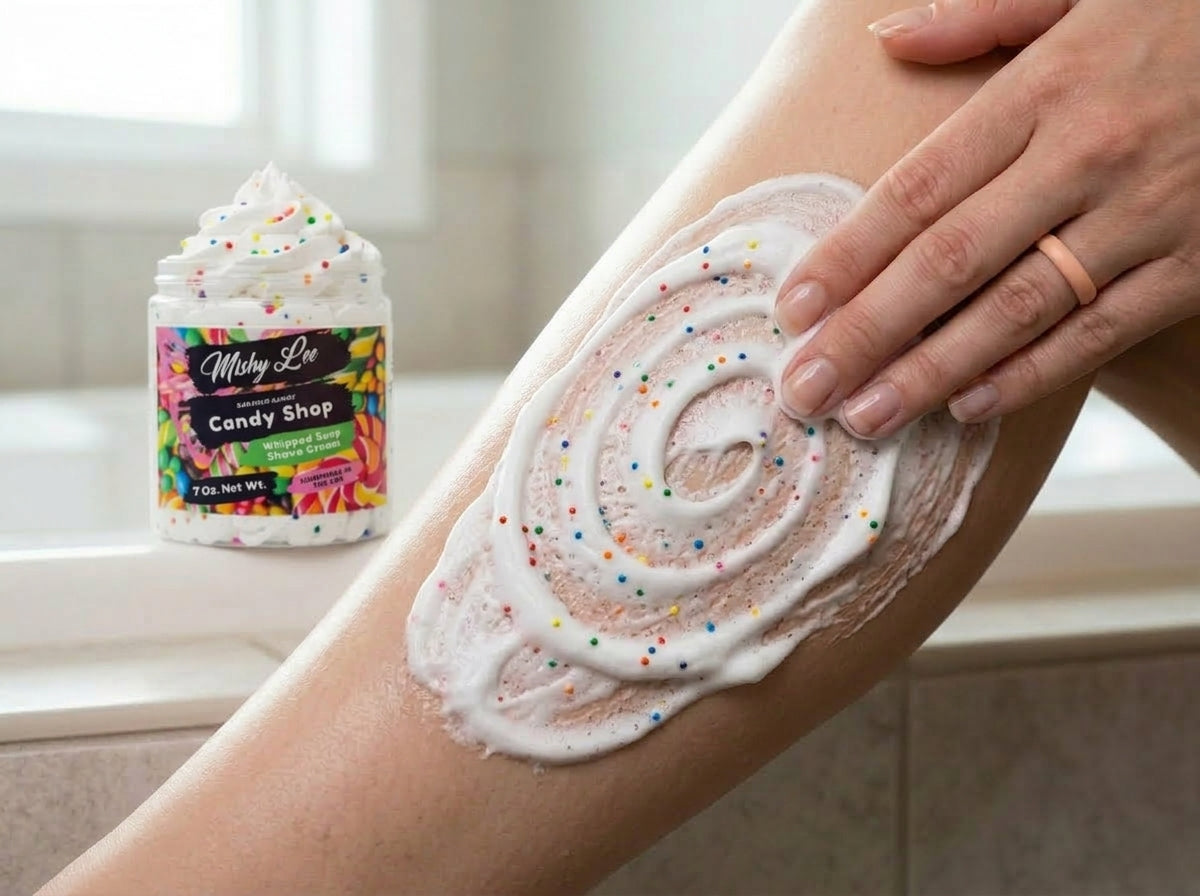Candy Shop Whipped Soap and Shave Cream Mishy Lee Boutique