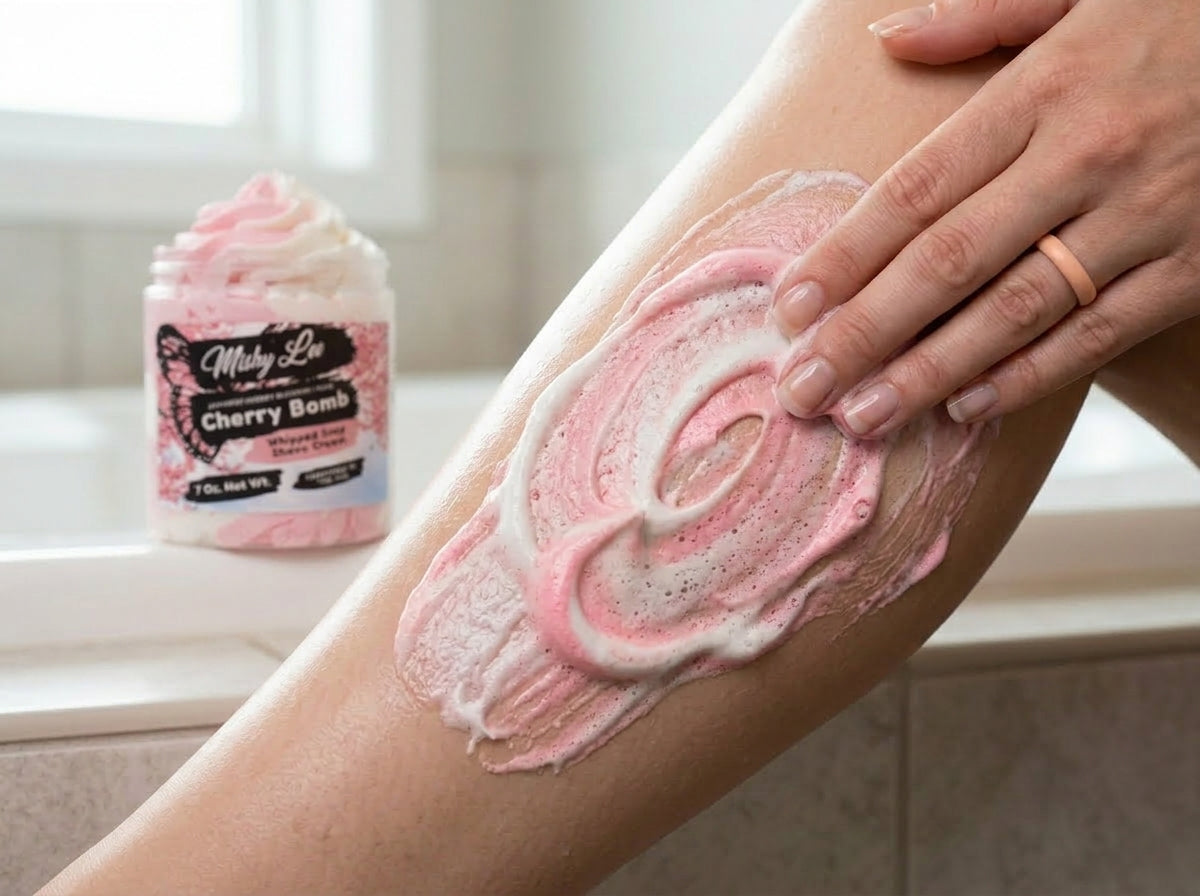Cherry Bomb Whipped Soap and Shave Cream Mishy Lee Boutique