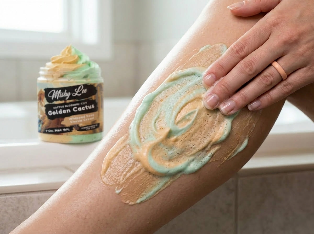 Golden Cactus Whipped Soap and Shave Cream Mishy Lee Boutique