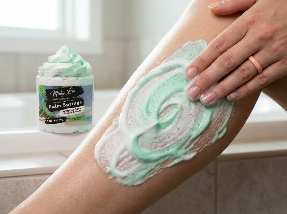 Palm Springs Whipped Soap and Shave Cream Mishy Lee Boutique