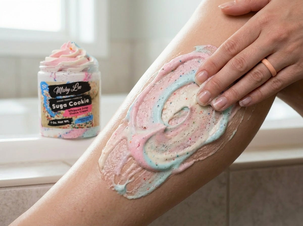 Suga Cookie Whipped Soap and Shave Cream Mishy Lee Boutique