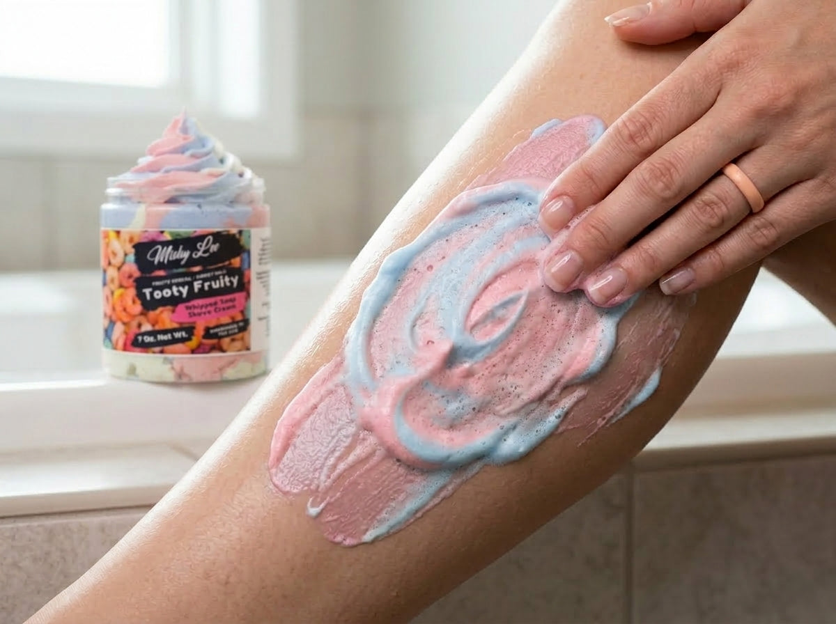 Tooty Fruity Whipped Soap and Shave Cream Mishy Lee Boutique