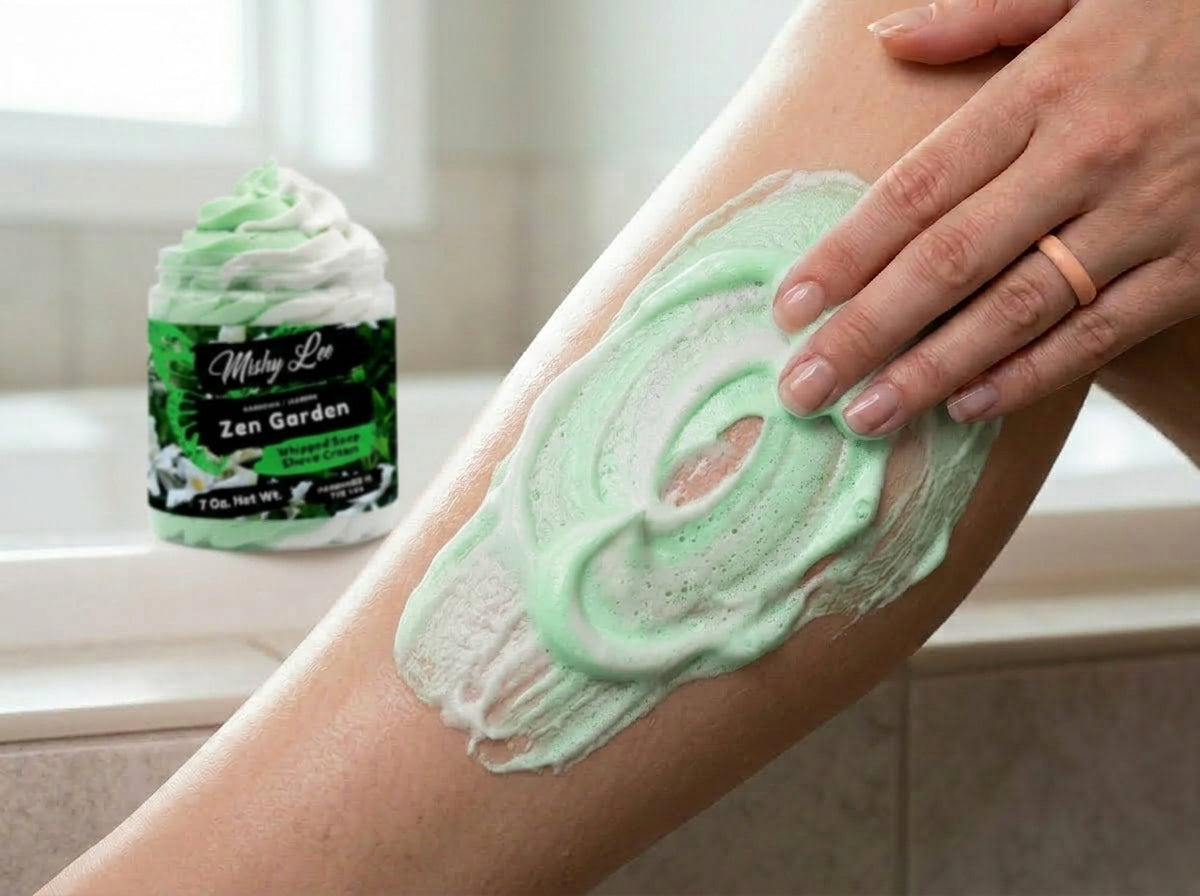 Zen Garden Whipped Soap and Shave Cream Mishy Lee Boutique