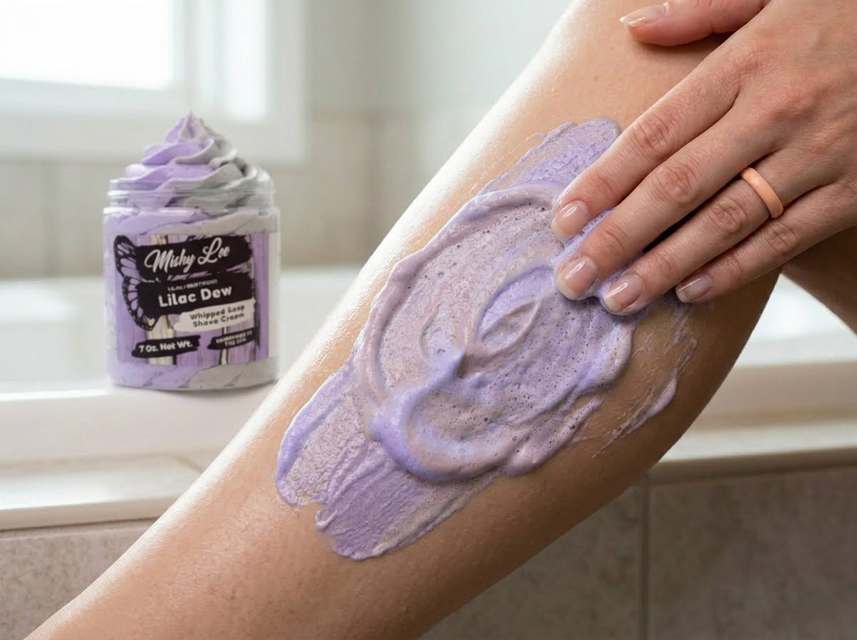 Lilac Dew Whipped Soap and Shave Cream Mishy Lee Boutique