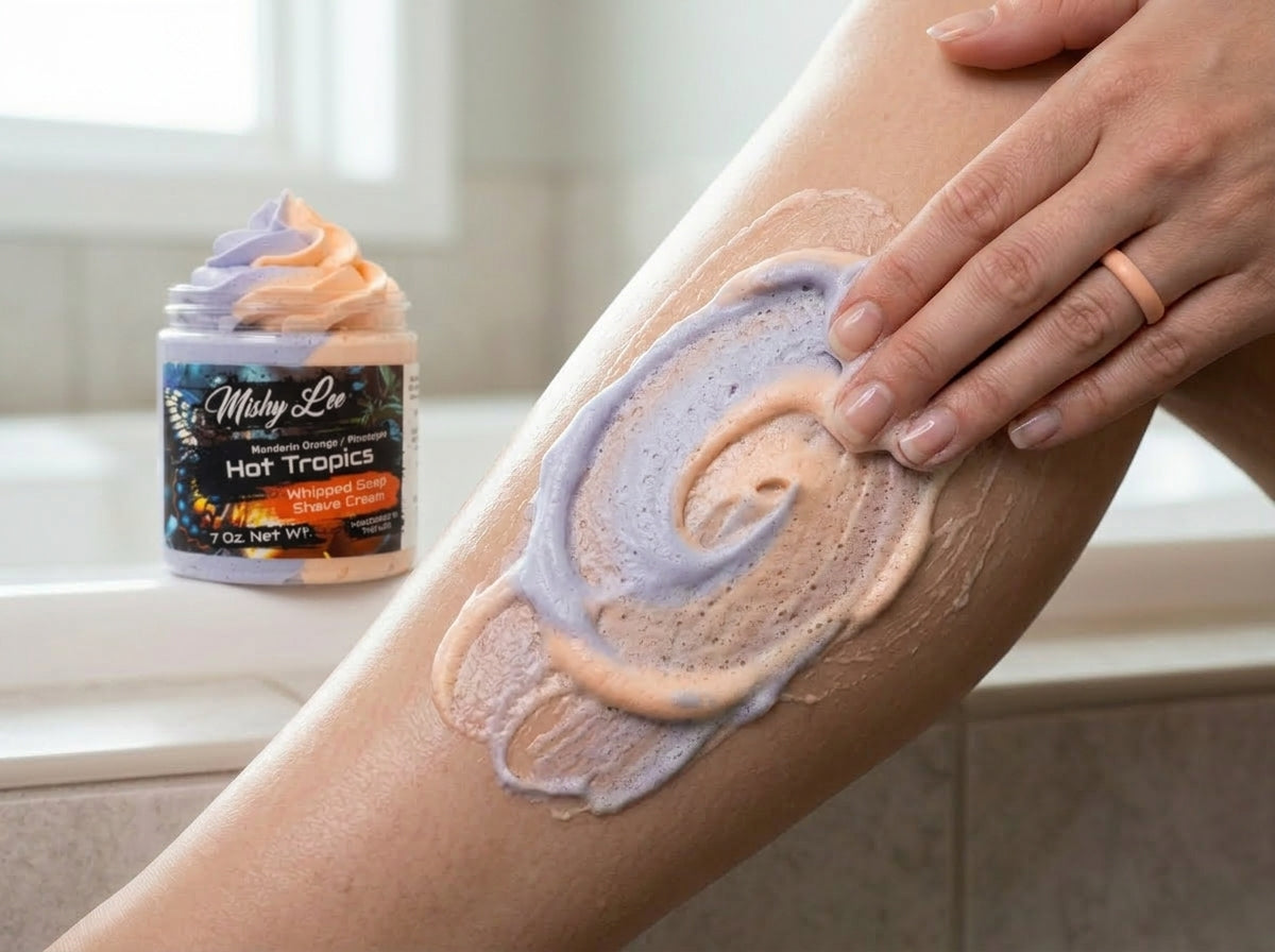 Hot Tropics Whipped Soap and Shave Cream Mishy Lee Boutique