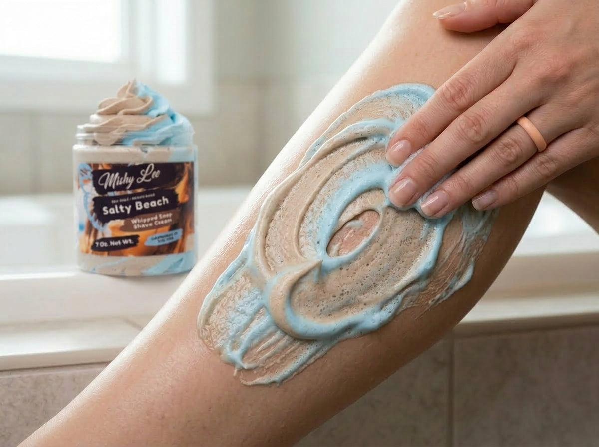 Salty Beach Whipped Soap and Shave Cream Mishy Lee Boutique