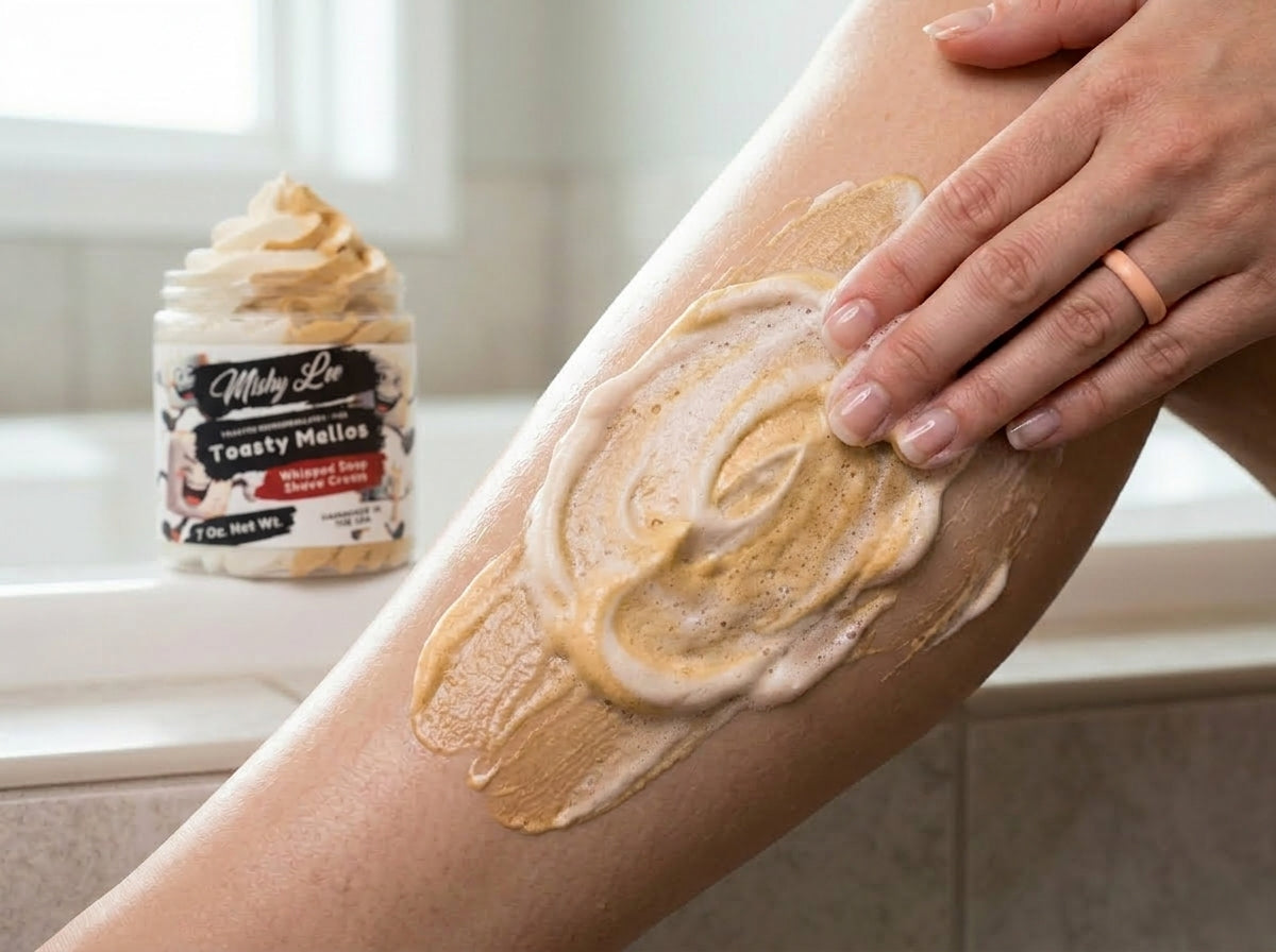 Toasty Mellos Whipped Soap and Shave Cream Mishy Lee Boutique