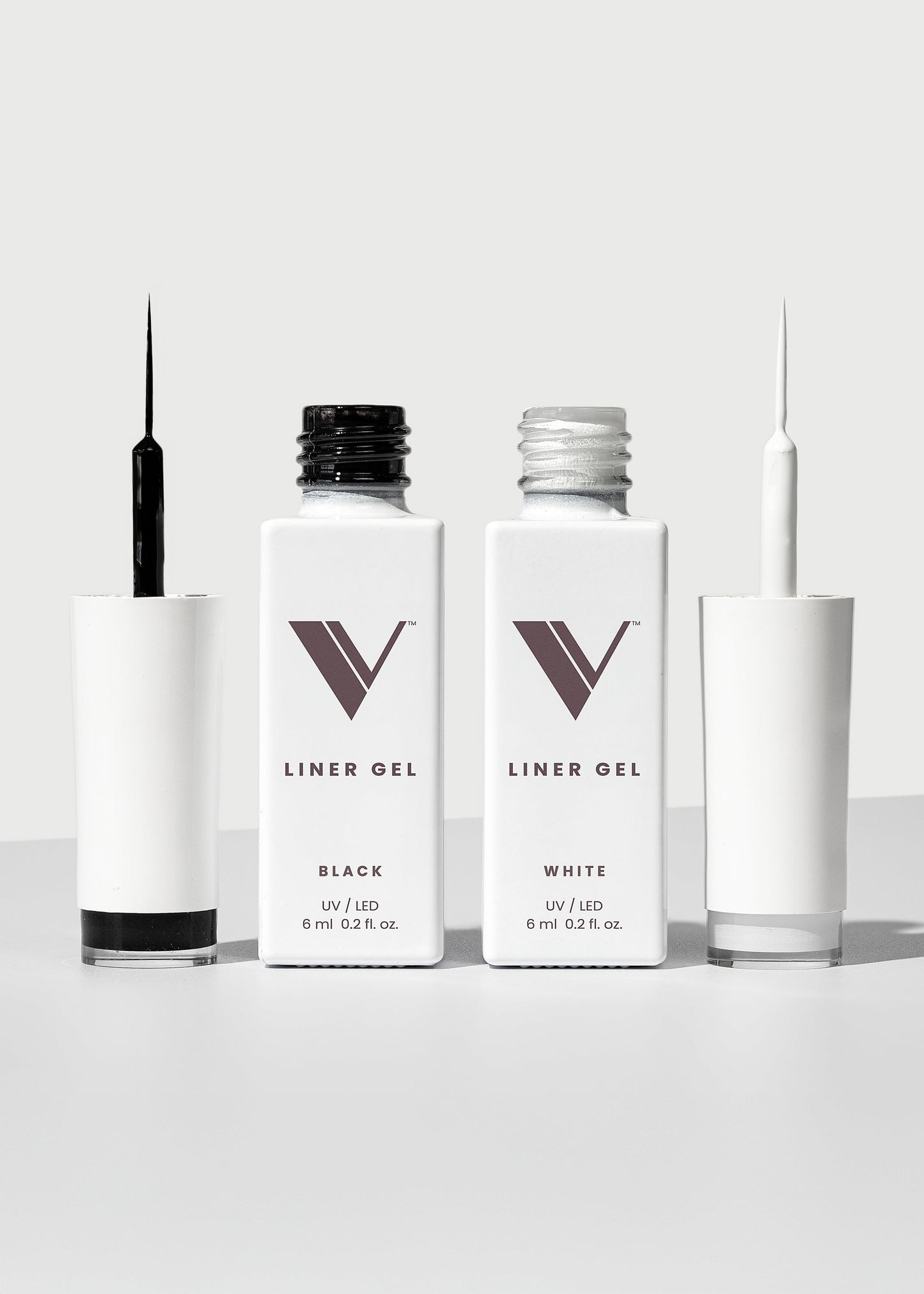 Liner Gel - Black & White Duo Pack Lunali Nail Supply