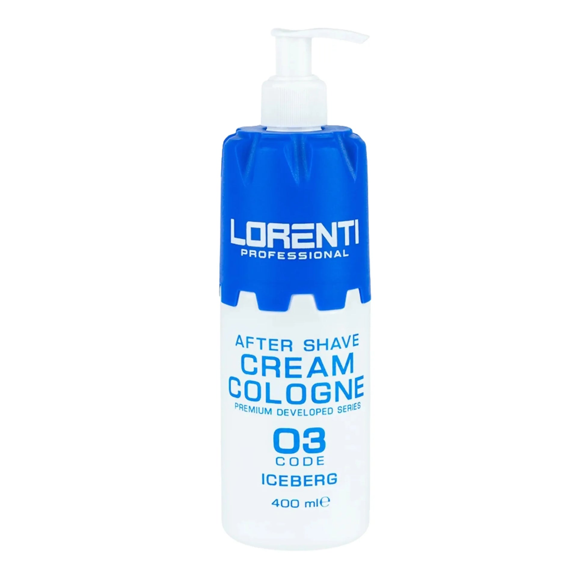 Lorenti Cream Cologne 400ml - 2-in-1 Aftershave, Skin Regenerating & Refreshing Vip Barber Supply
