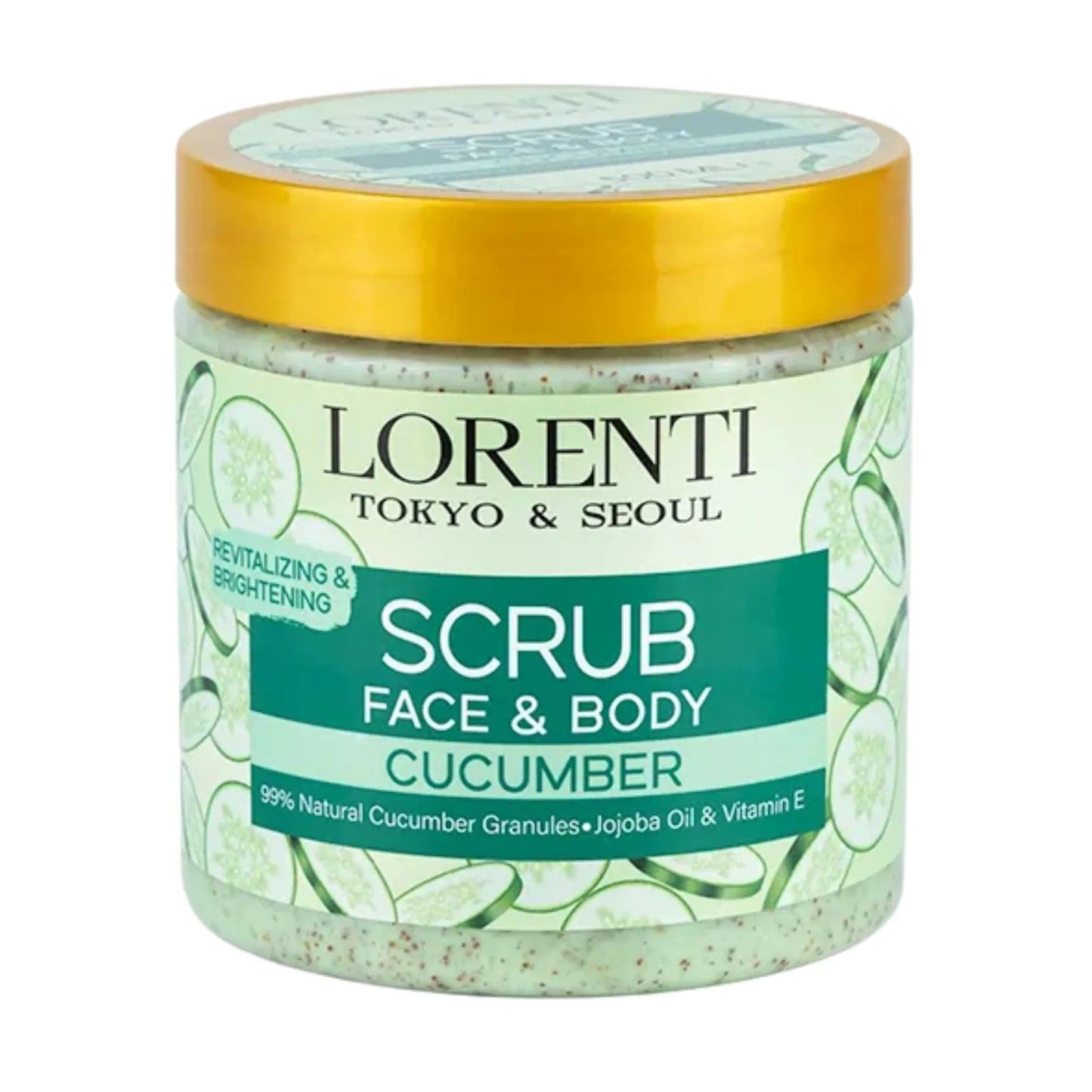 Lorenti Face & Body Scrub Series 16.9oz | 500ml Vip Barber Supply